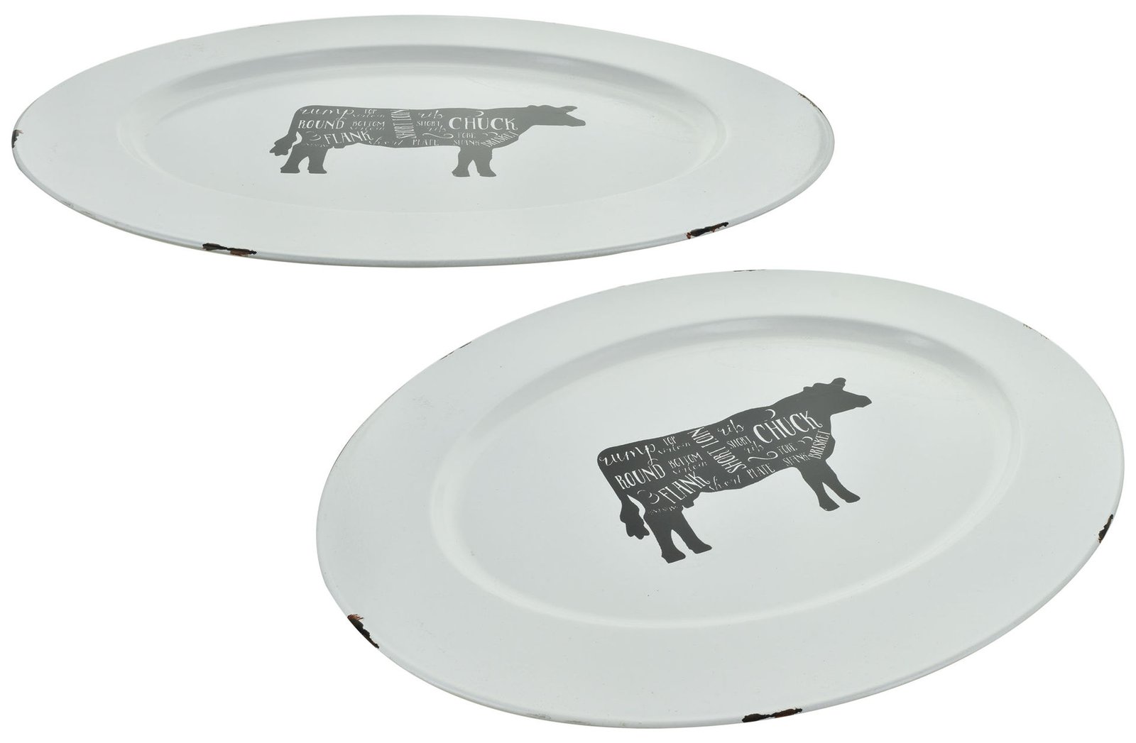 Bandeja de metal línea Fram Fresh, 43,5 × 34 × 1,5 cm