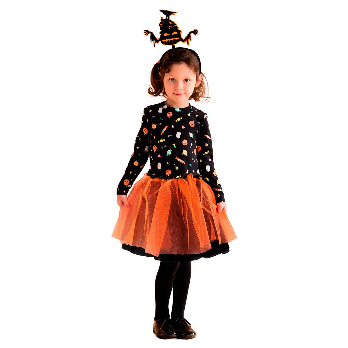Disfraz de falda tutu y vincha Halloween, 53 × 26 cm