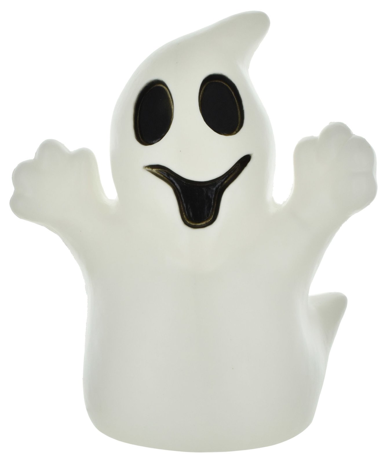 Lámpara LED con forma de fantasma a pila, 32 cm