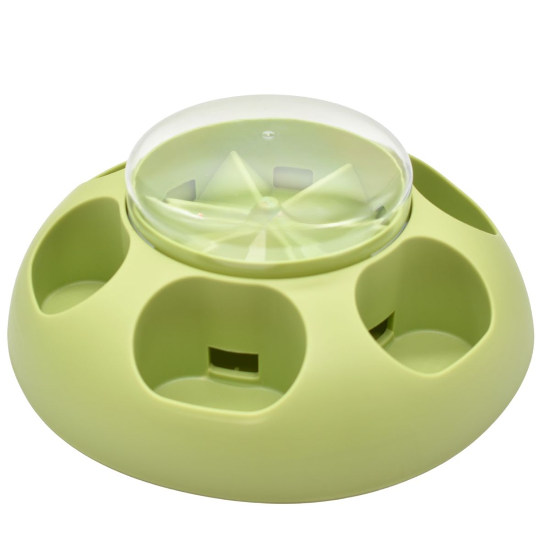 Dispensador de comida para mascotas, 26 cm
