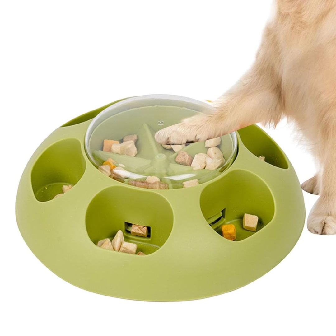 Dispensador de comida para mascotas, 26 cm