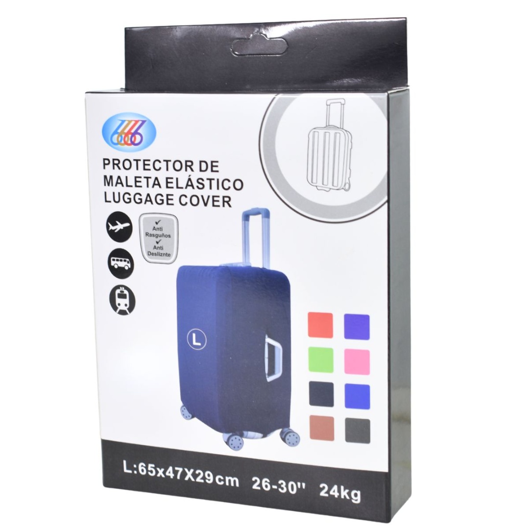 Funda elástica negra para valija de 26" a 30"