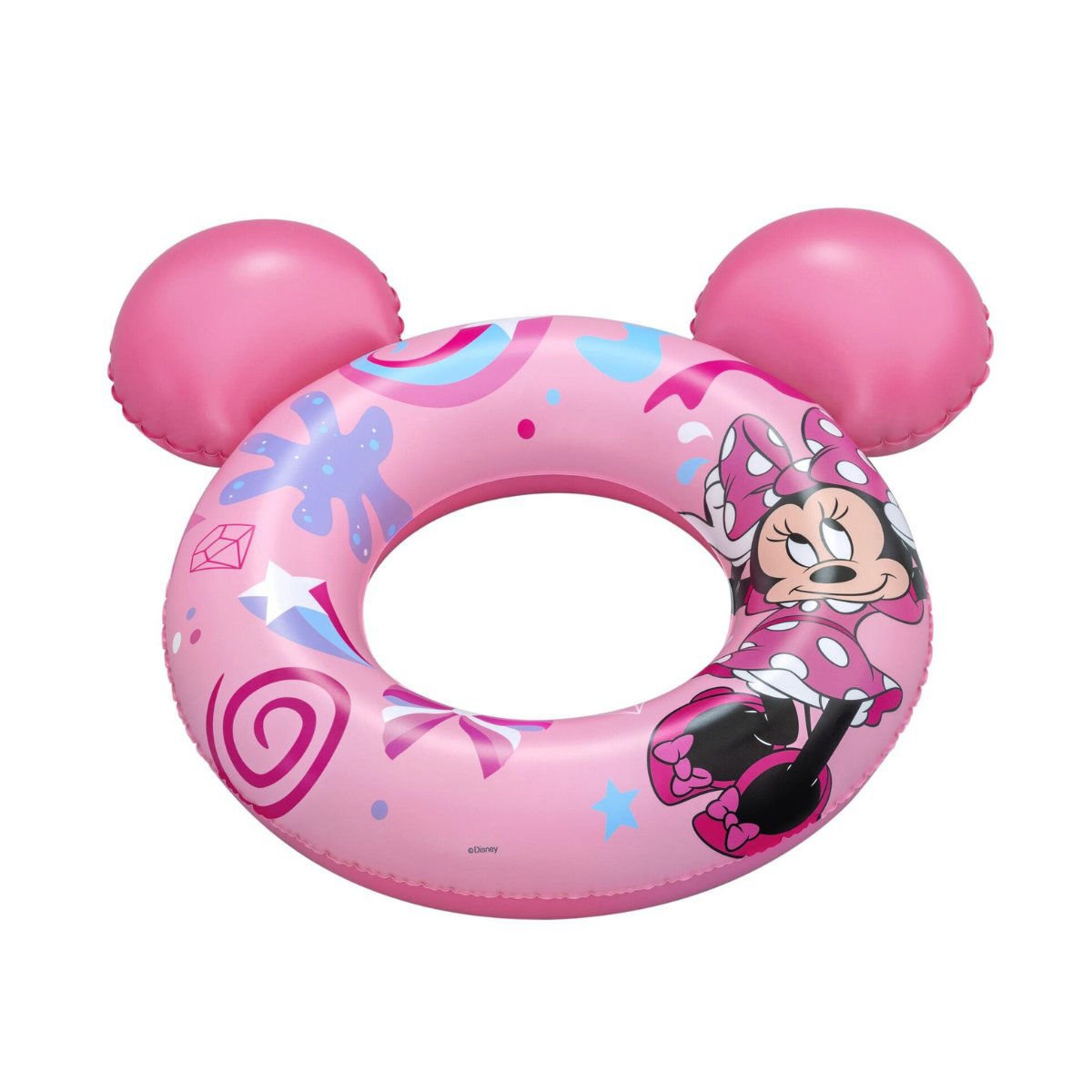 Aro salvavidas minnie Bestway con orejas 3-6 años, 74 × 76 cm