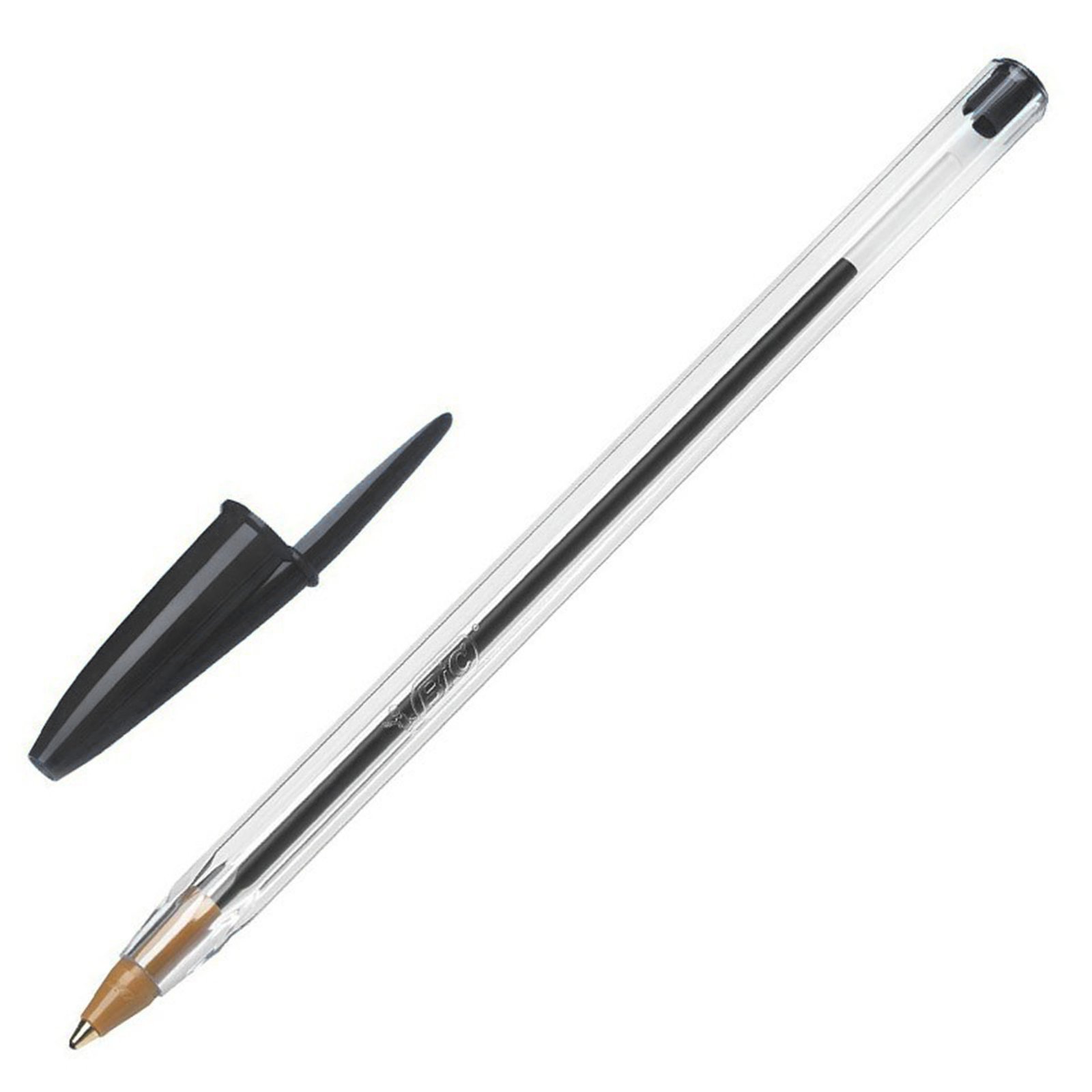 Bolígrafo Bic Cristal color negro, 1 unidad