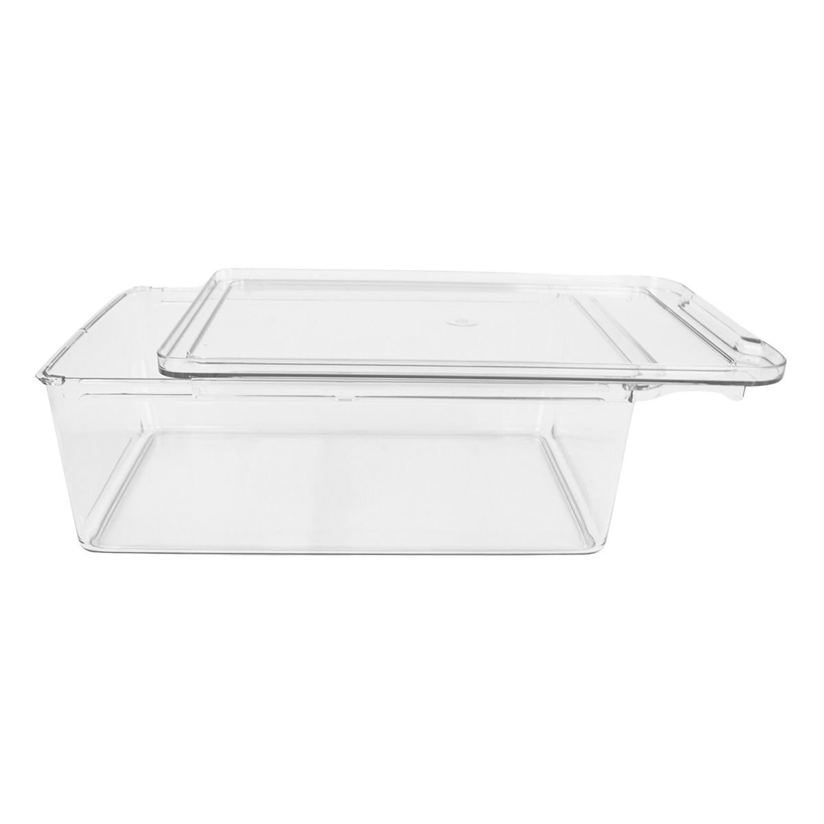 Caja organizadora haixing tapa deslizante de acrílico, 33 × 21 cm
