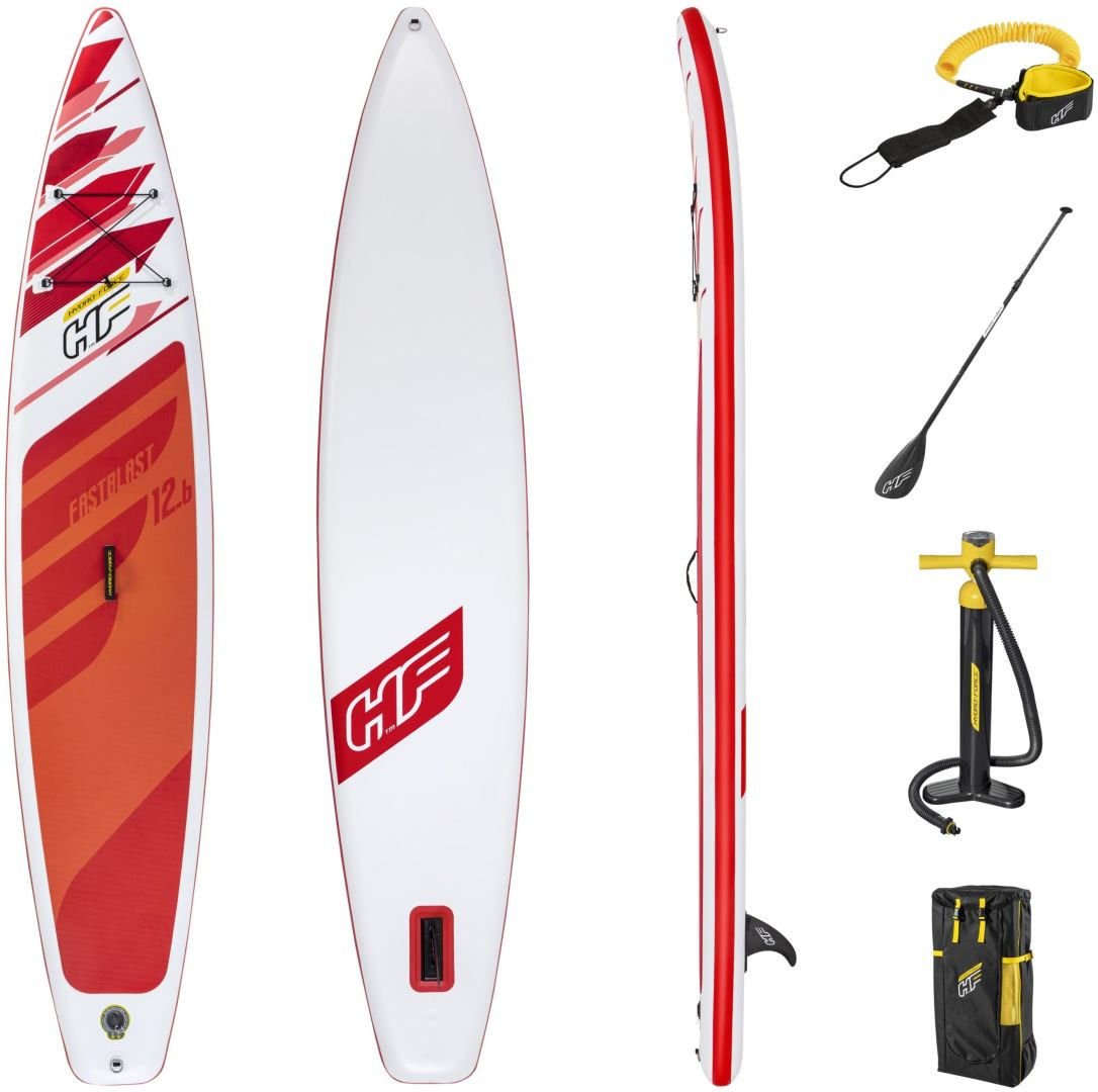 Kayak/paddle Bestway board fastblast tech set, 381 × 76 cm