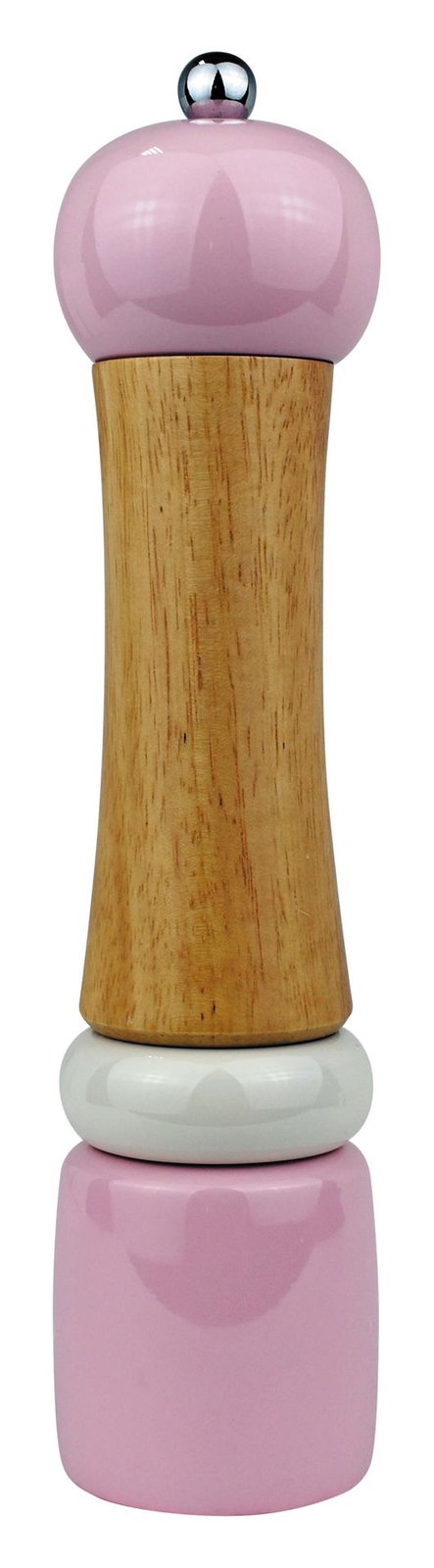 Molinillo para pimienta Casasunco de madera color pastel, 27 cm