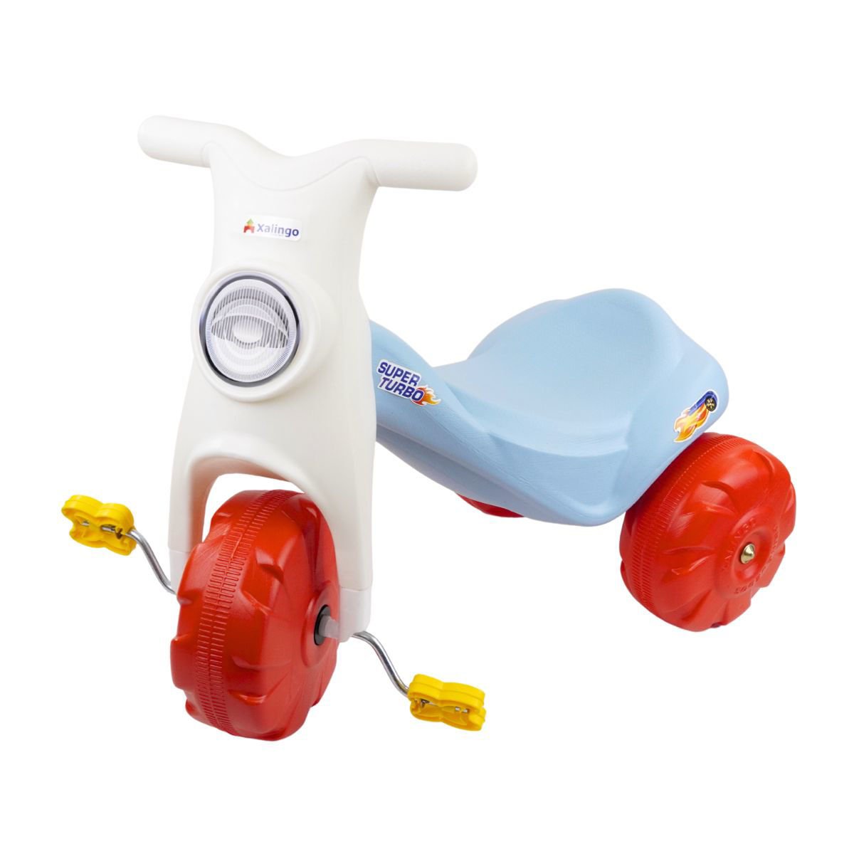Triciclo xalingo turbo azul con pedales 0752,3