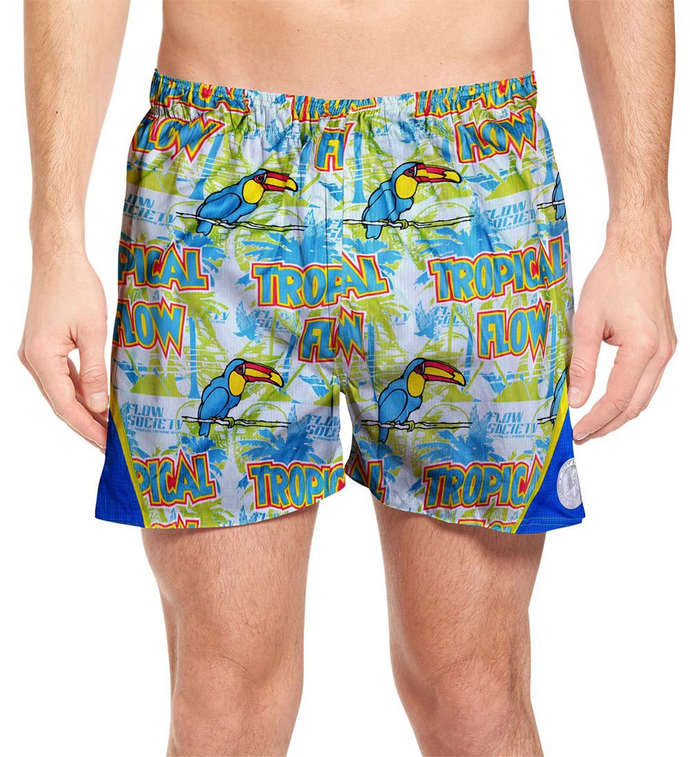 Bermuda de playa con diseño y bolsillos, talles S, M, L, XL y XXL