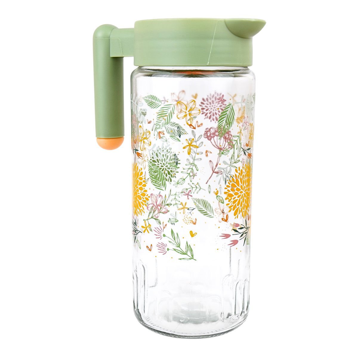 Jarra Herevin de vidrio diseño Botanic, 1,46 L