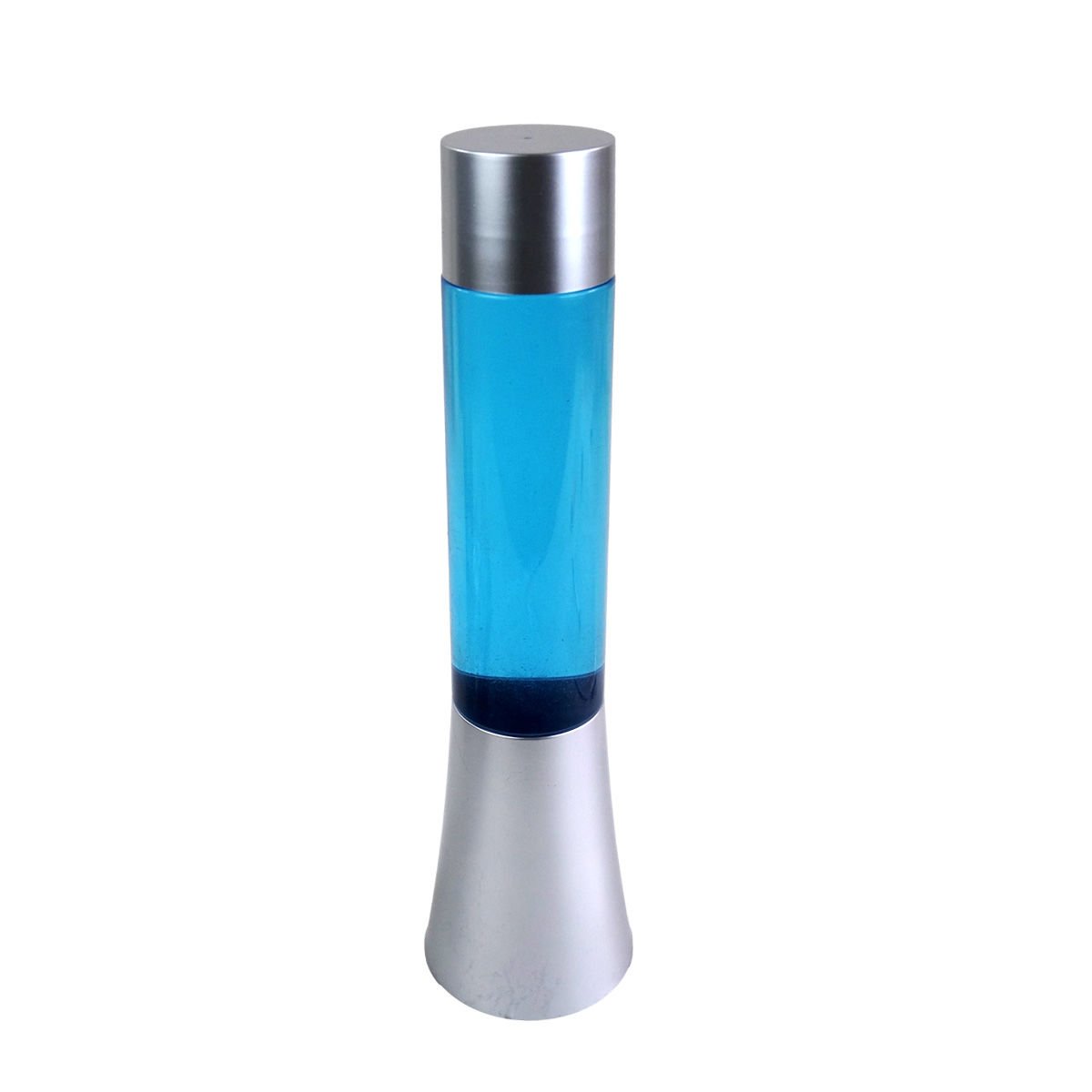 Lámpara tubo agua base de acero a pila, 33 cm
