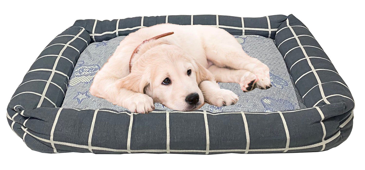 Cama para mascotas set de 3 piezas rectangular cuadrille
