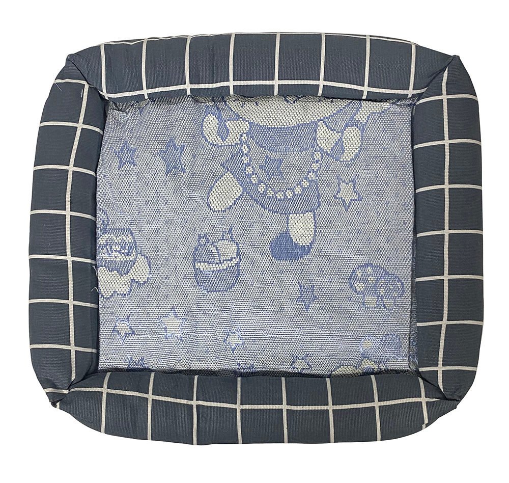 Cama para mascotas set de 3 piezas rectangular cuadrille