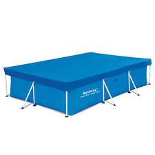 Cubre piscina rectangular Bestway para estructural, 399 × 211 cm