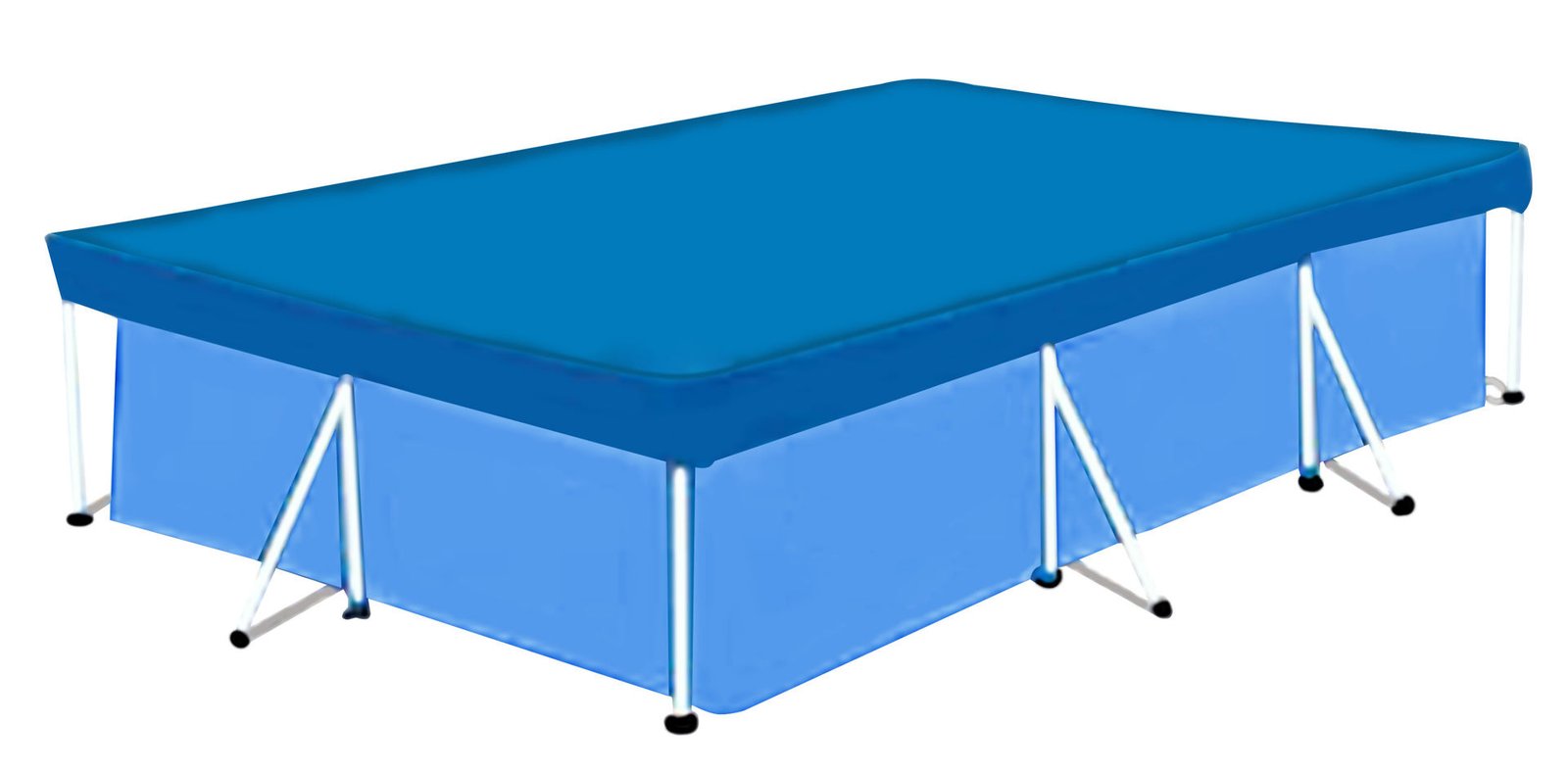 Cubre piscina rectangular Bestway para estructural, 399 × 211 cm
