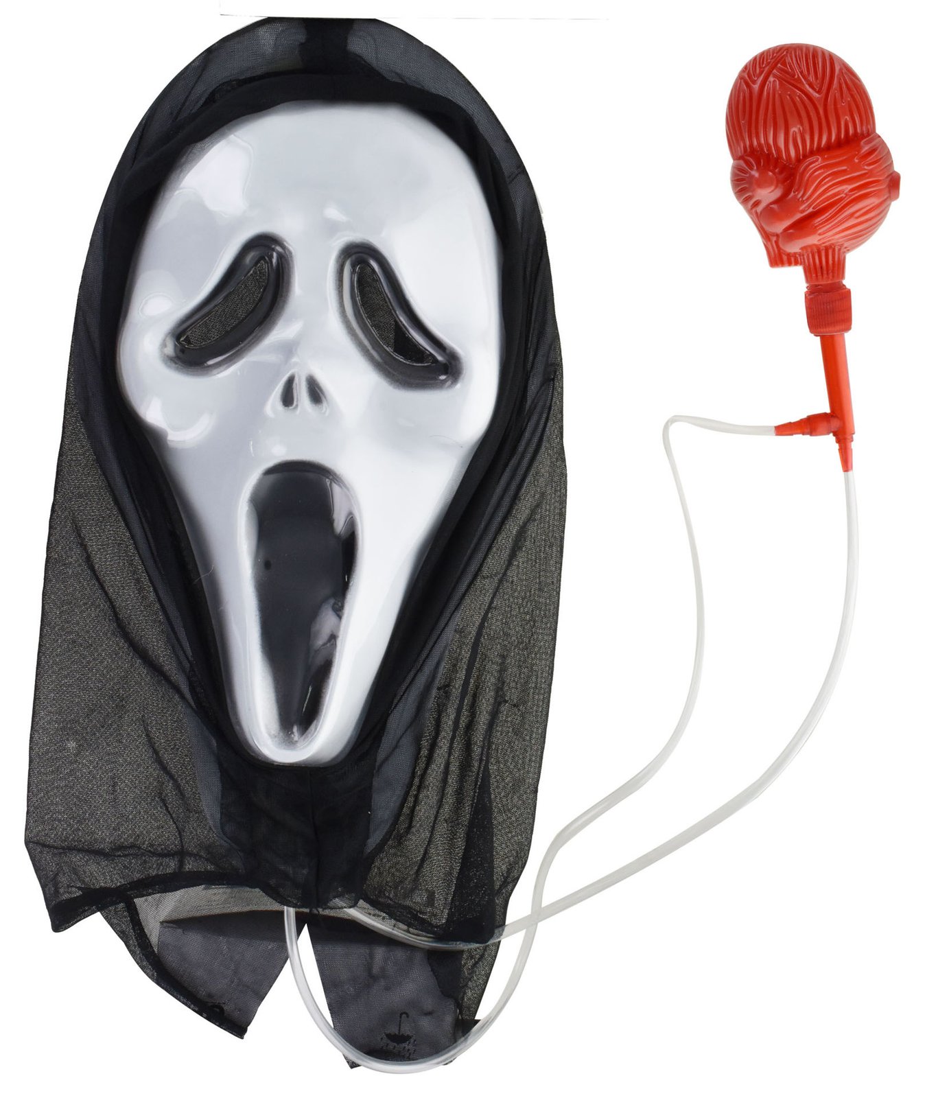 Máscara de corazón con sangre para Halloween