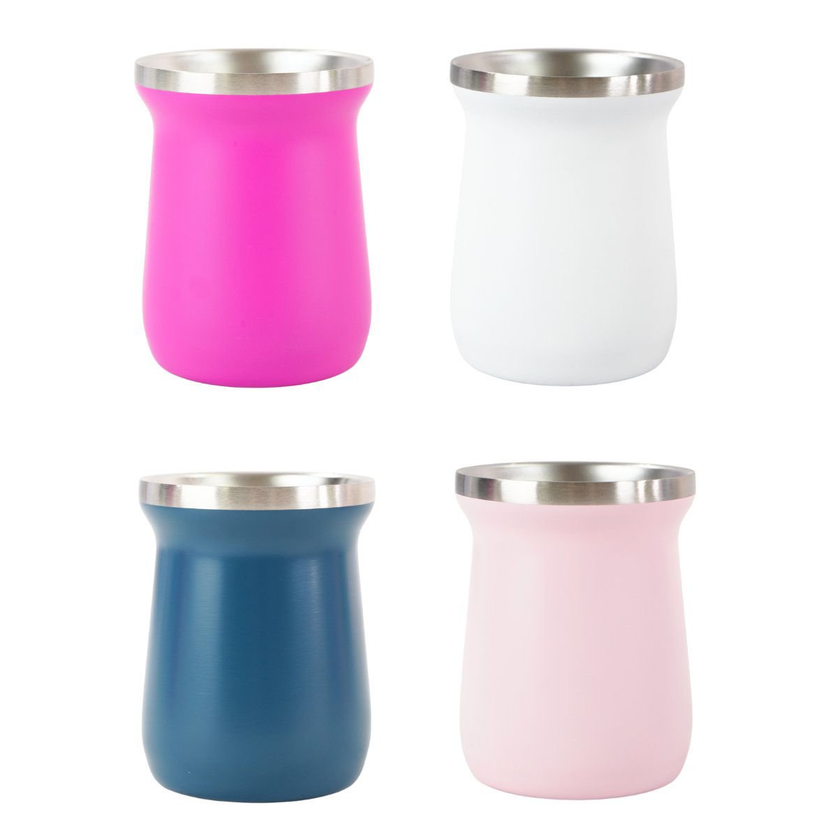Mate de acero Pioneer color pastel matt, 160 ml