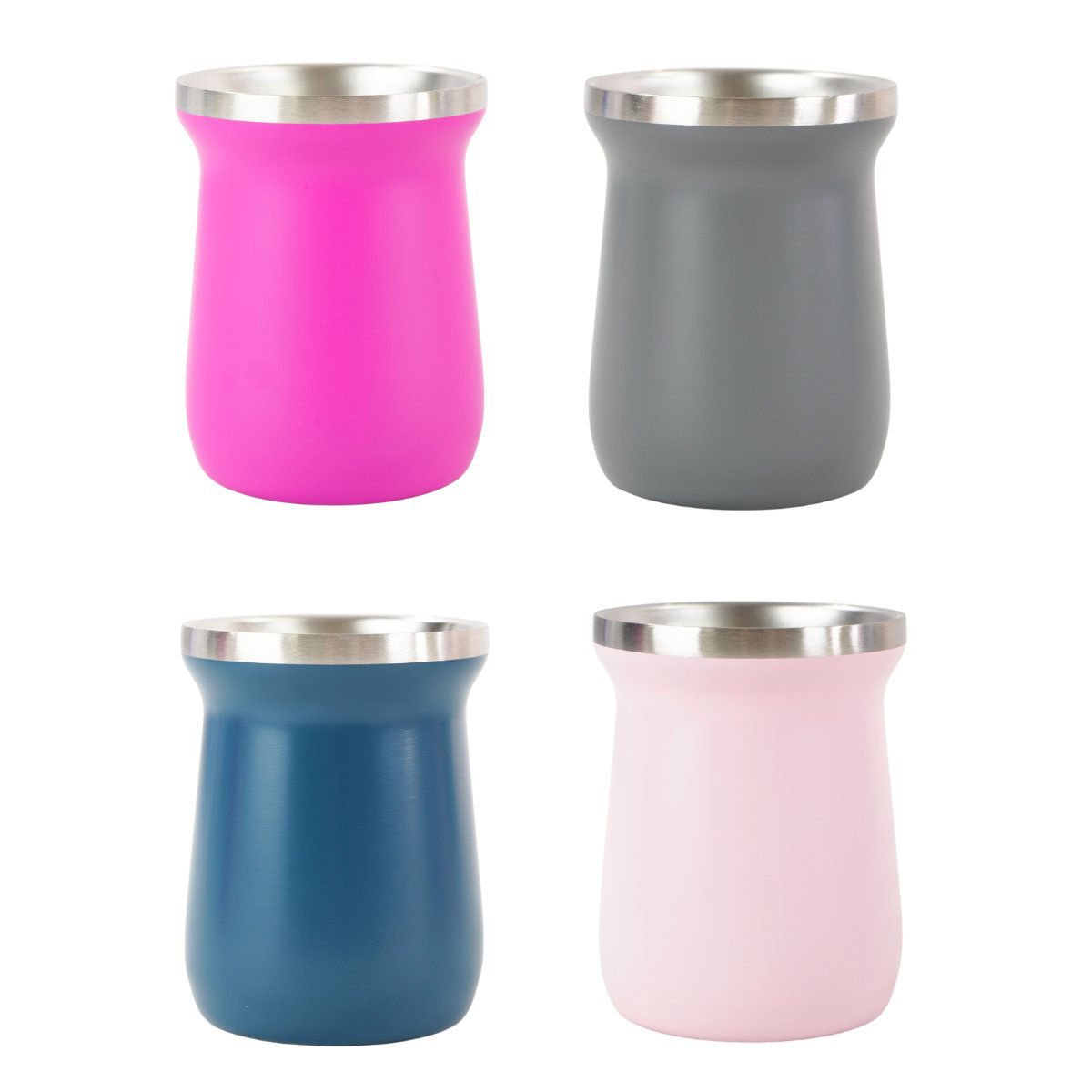 Mate de acero Pioneer color pastel matt, 260 ml