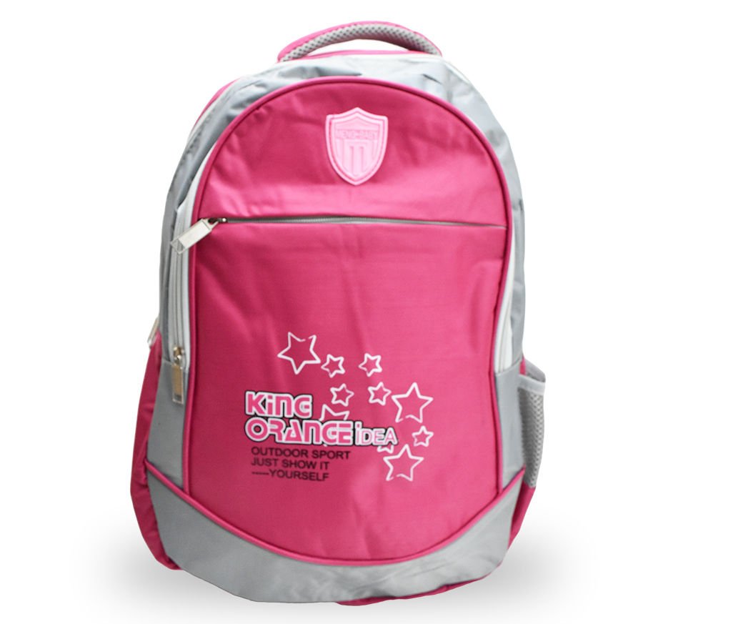 Mochila infantil 3 cierres 1 bolsillo lateral, 40 × 15 cm