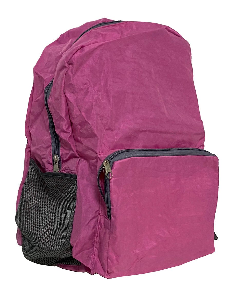 Mochila monedero lisa con bolsillo delantero, 41 × 30 × 12,5 cm