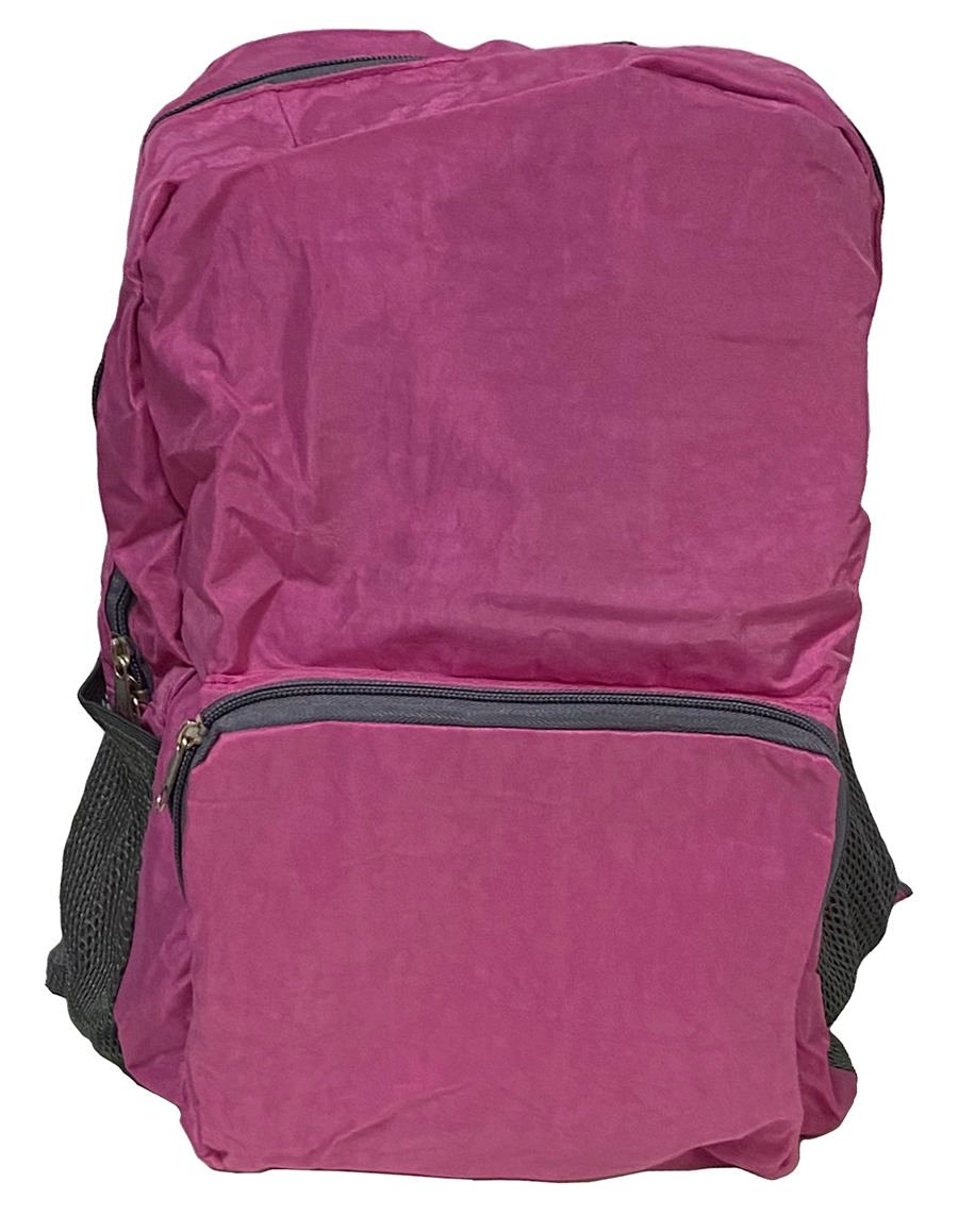 Mochila monedero lisa con bolsillo delantero, 41 × 30 × 12,5 cm