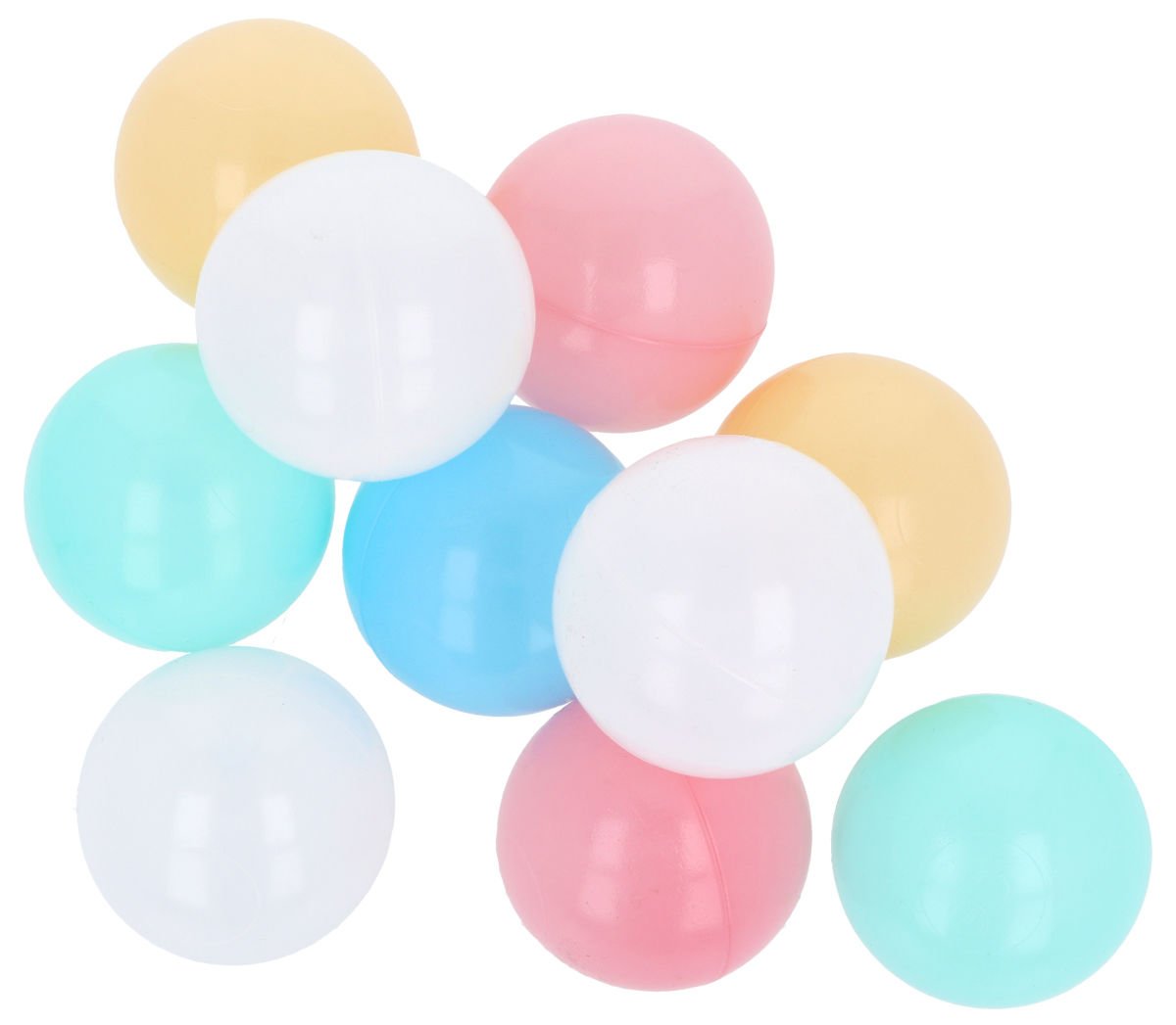 Pelotas para pelotero color pastel bolsa red, 5,5 cm, 50 piezas