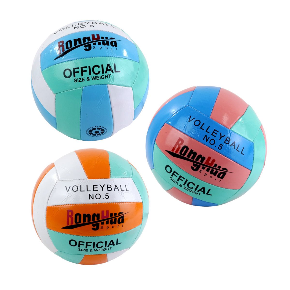 Pelota volleyball #5 cuero pastel