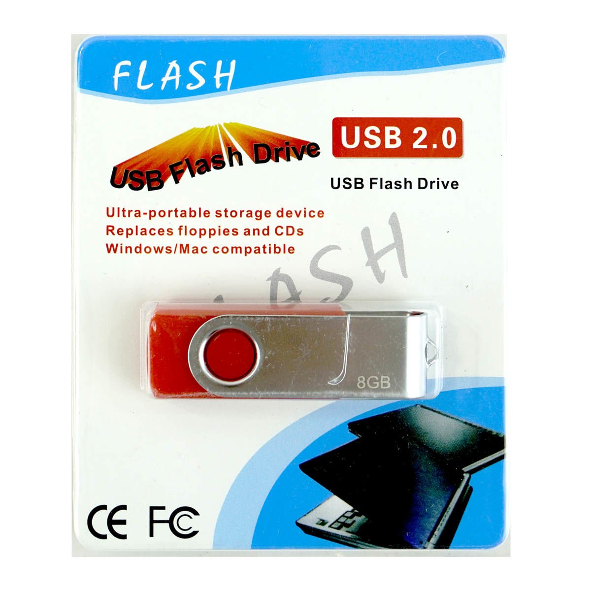 Pendrive USB 2,0/3,0, 13,5 × 10,5 cm