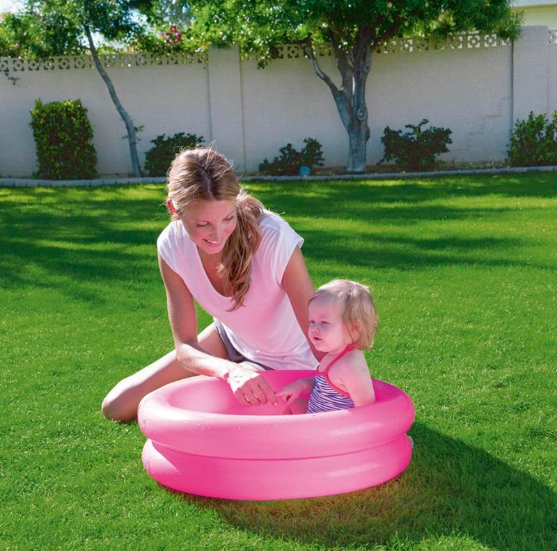 Piscina inflable Bestway 2 aros infantil lisa bolsa, 21 L