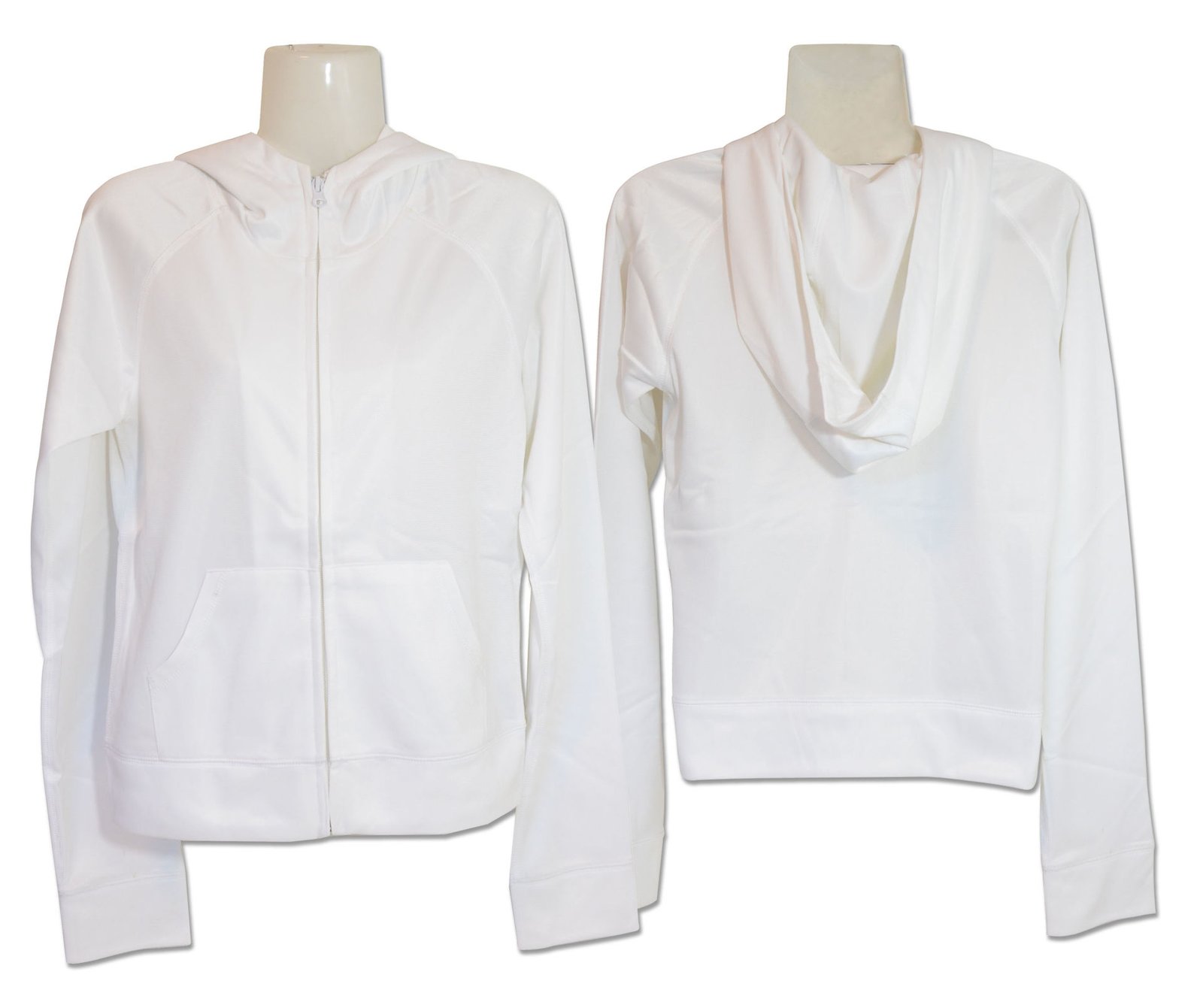 Campera deportiva con capucha lisa s-m- l
