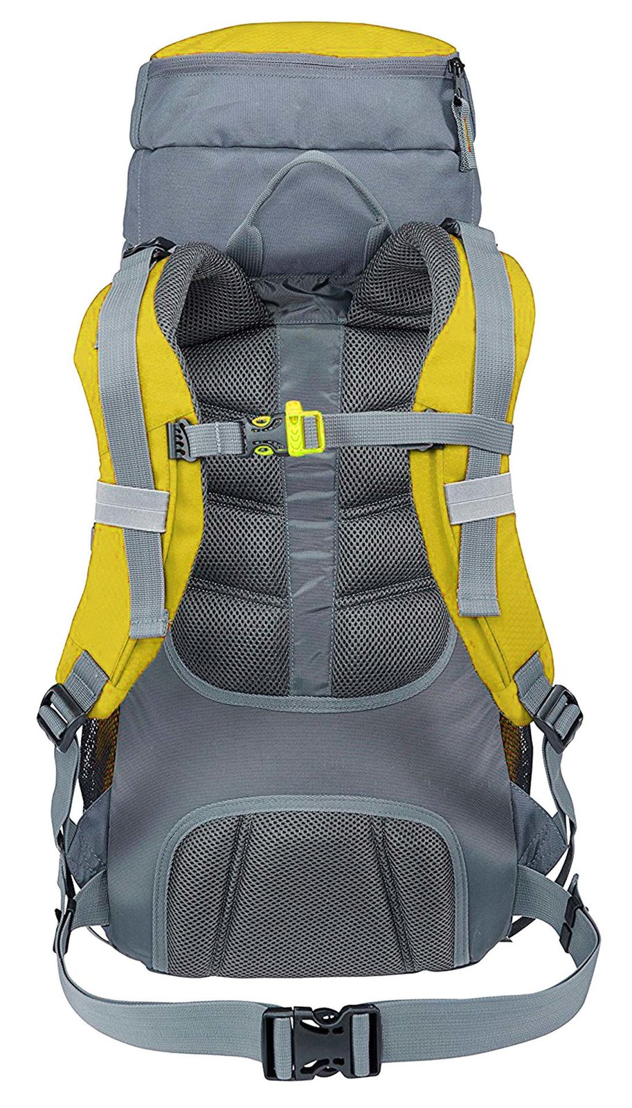 Mochila camping Bestway amarilla, 45 L