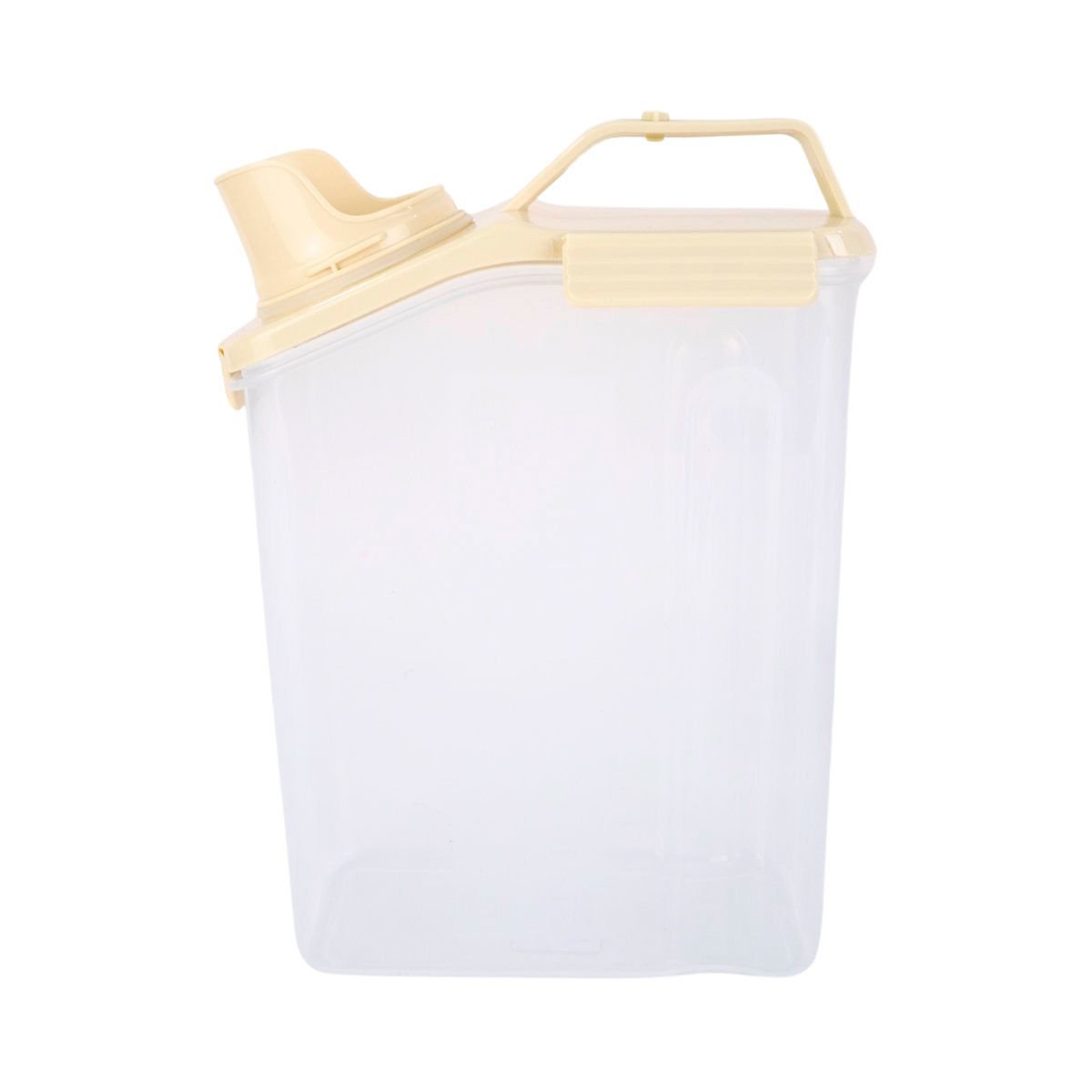 Recipiente alto de plástico multiuso yerbera con asa, 3 L