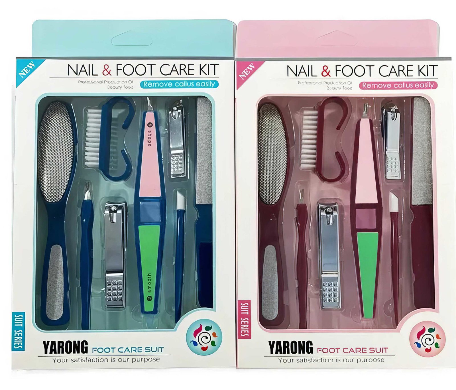 Set de pedicura, 8 piezas