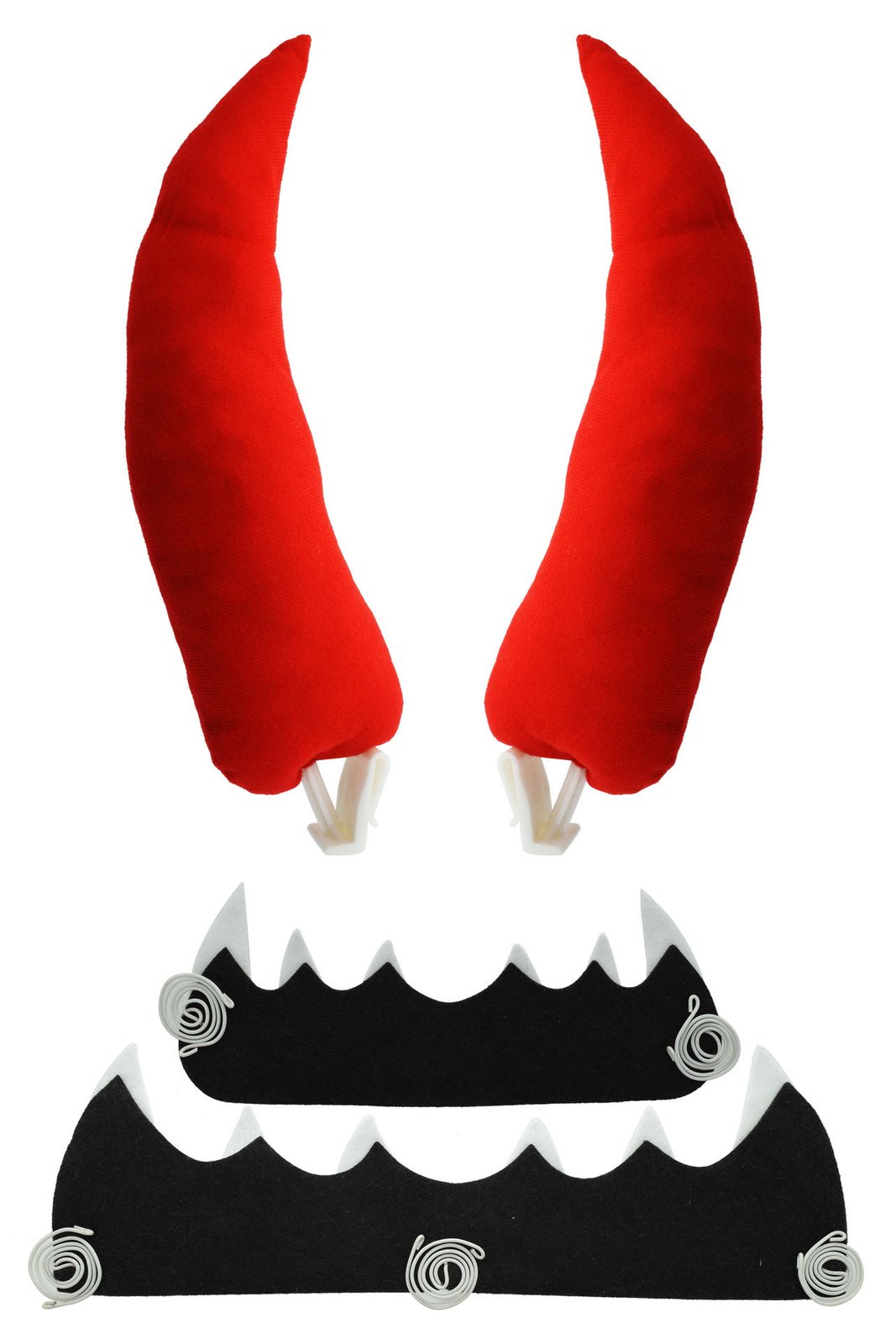 Set de para decorar auto halloween bolsa, 3 piezas