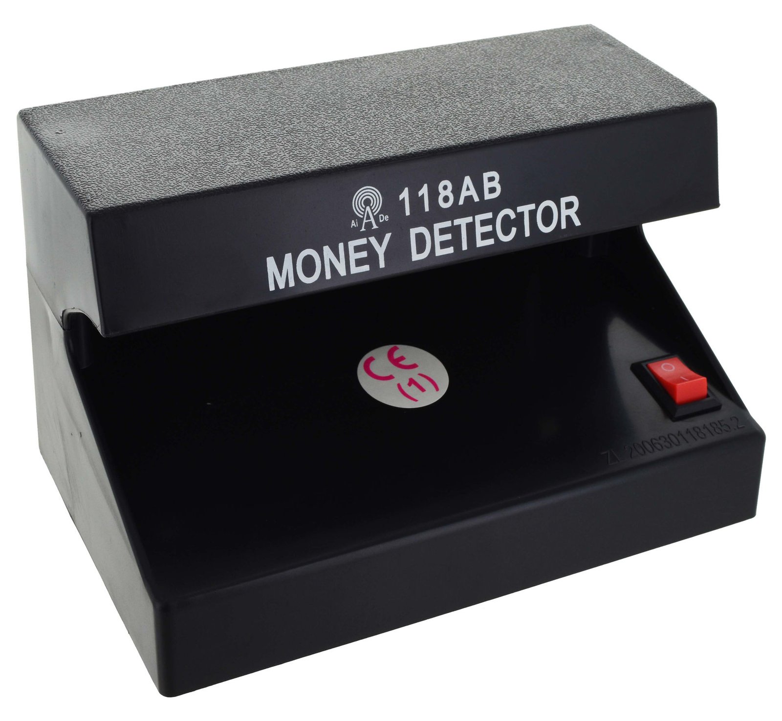 Detector de billetes, 16,5 × 10 cm