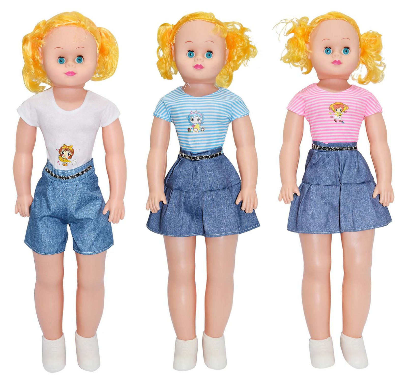 Muñeca canta grande plástico 994-832, 73 cm