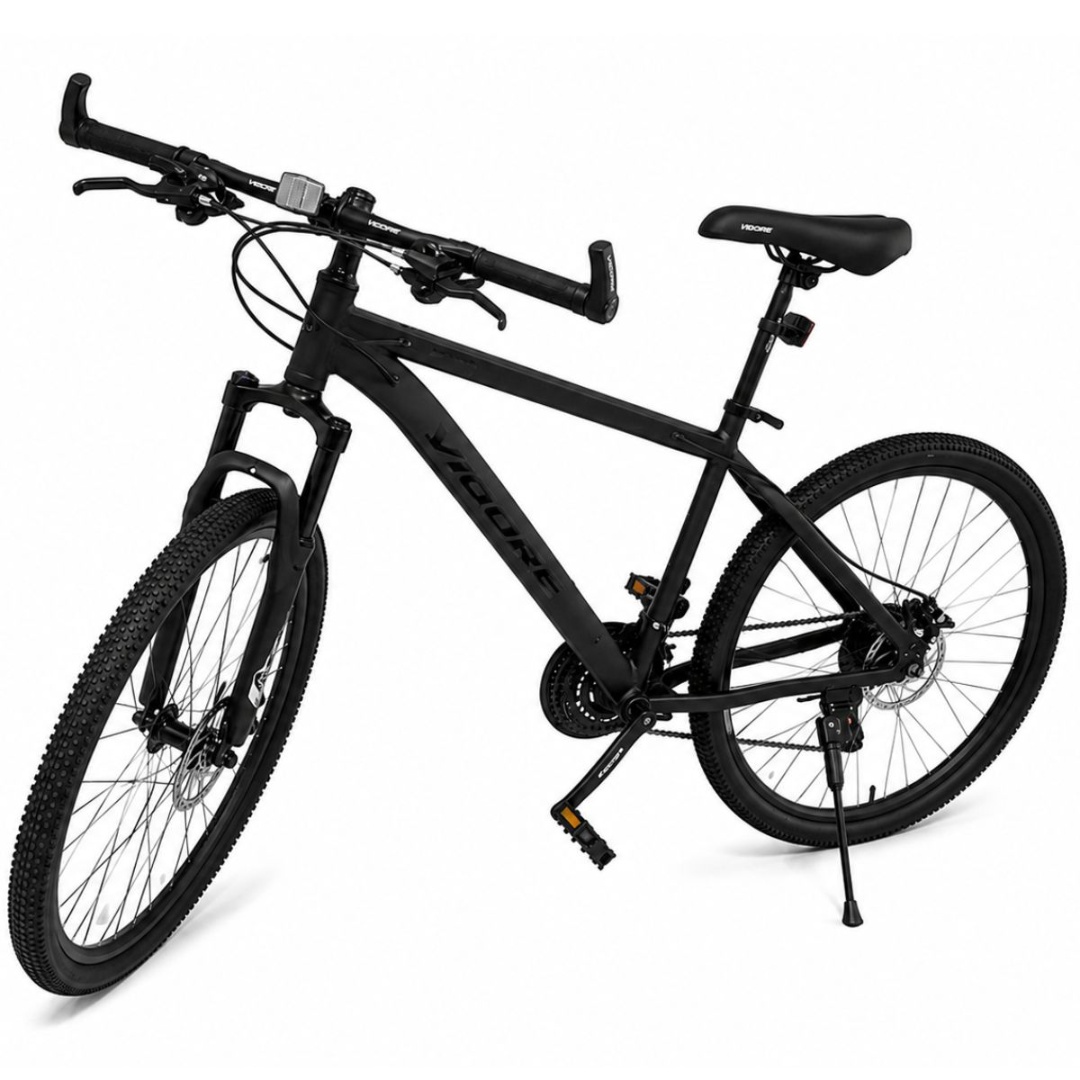 Bicicleta mtb vigore negra shimano 26" marco de aluminio