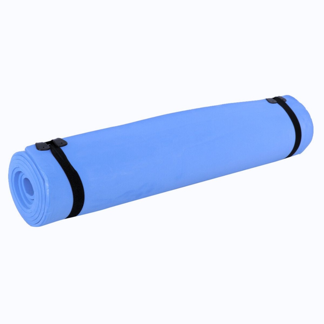 Colchoneta de yoga azul, 1,80 × 60 mm