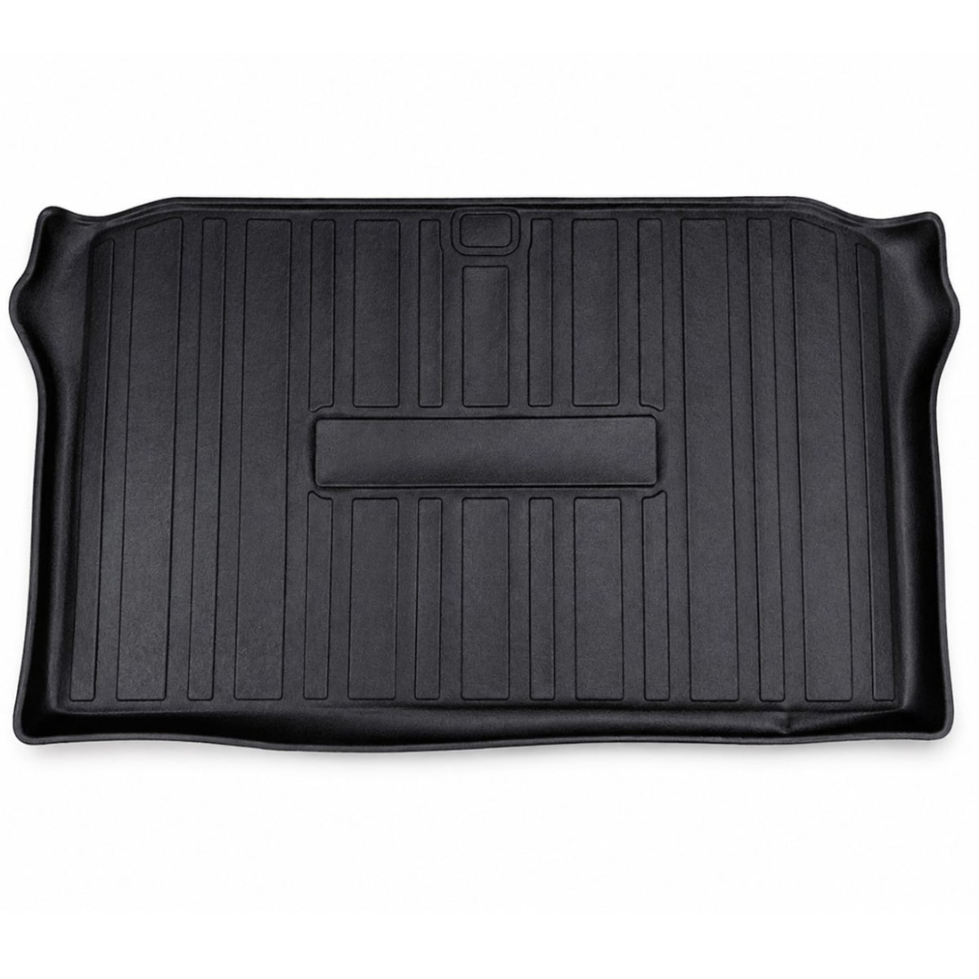 Alfombra bandeja para maletero de autos de TPE negro, 100 × 60 cm