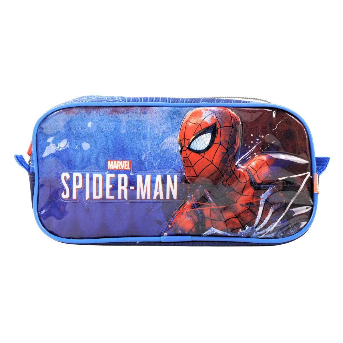 Cartuchera spiderman relieve simple, 24 × 12 cm