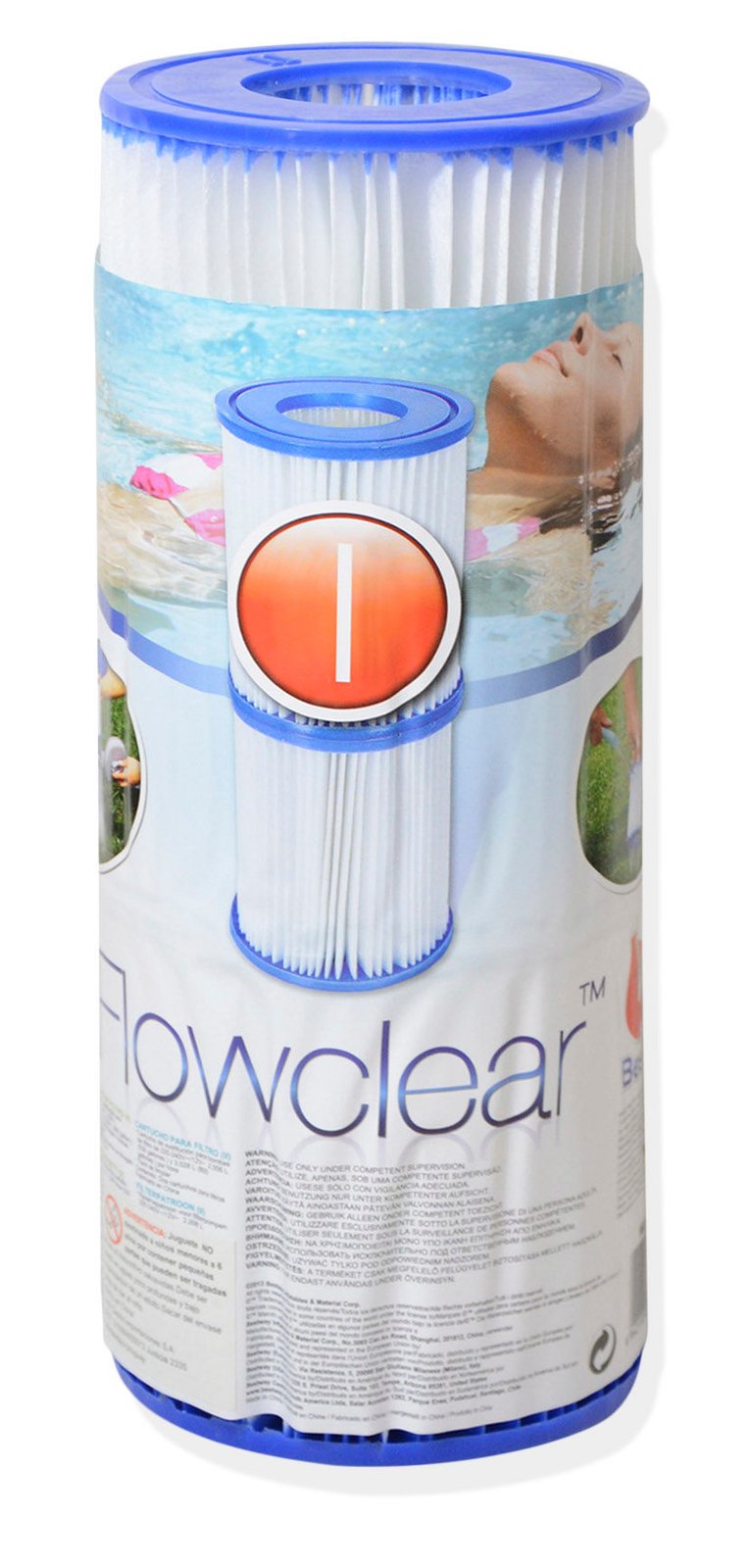 Cartucho i Bestway para filtro de piscina 8 × 9