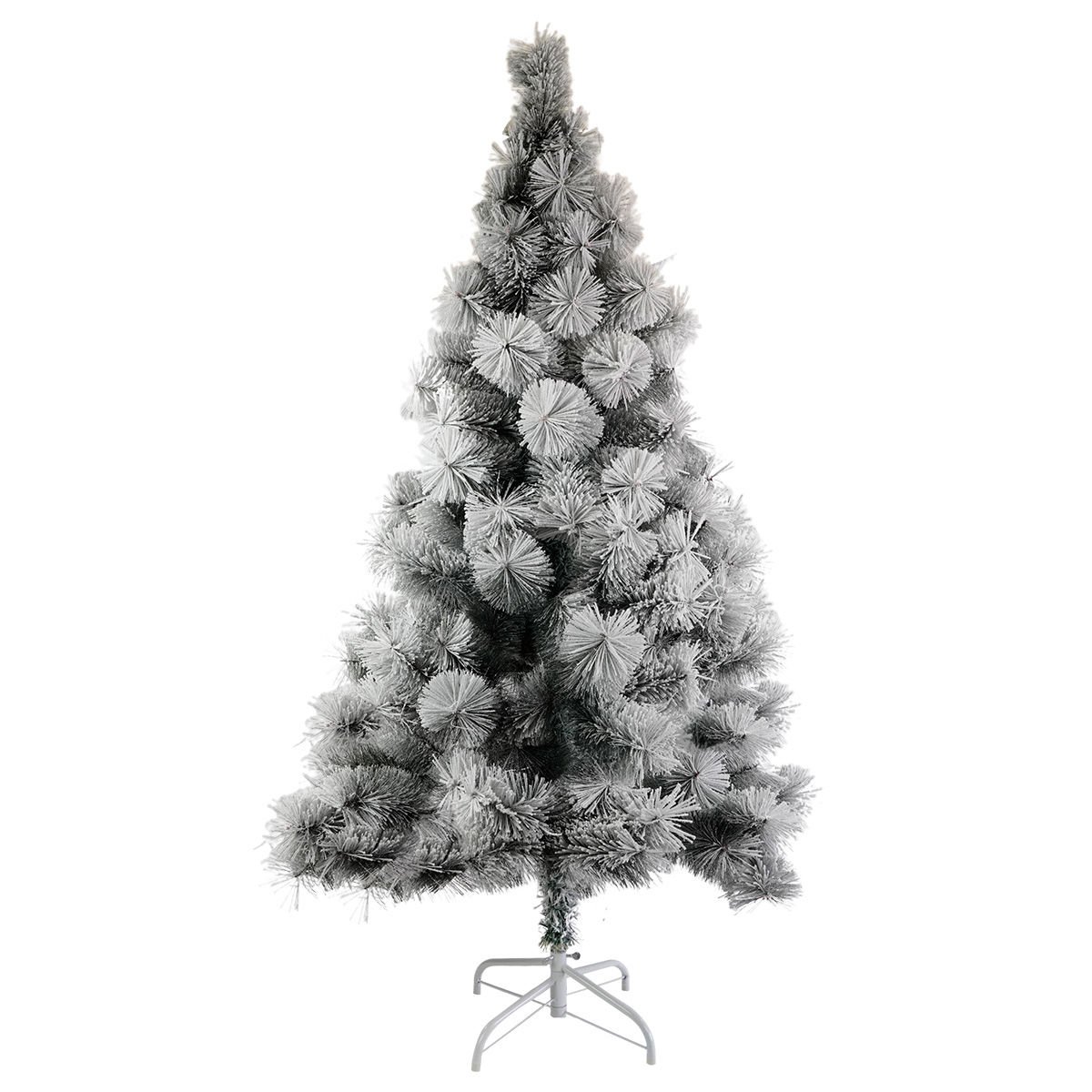 Árbol de Navidad pino nevado, 150 cm