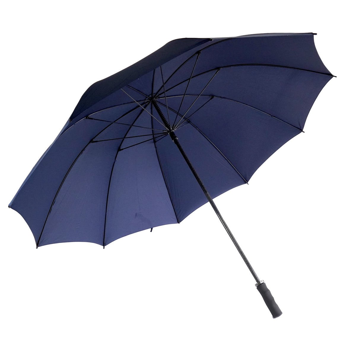 Paraguas 10 varillas dark blue, 130 cm