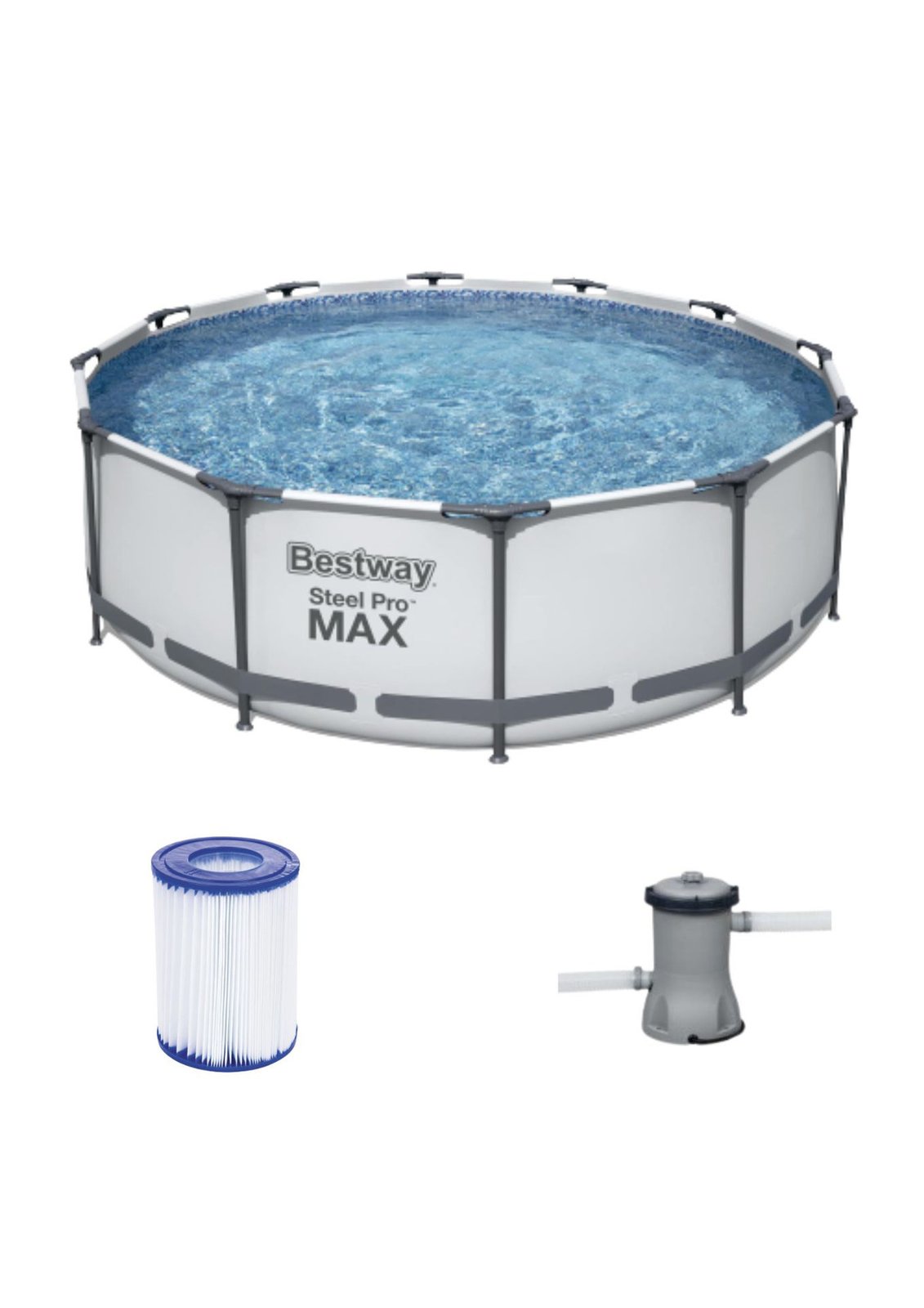 Piscina estructural Bestway con bomba y filtro, 9150 L